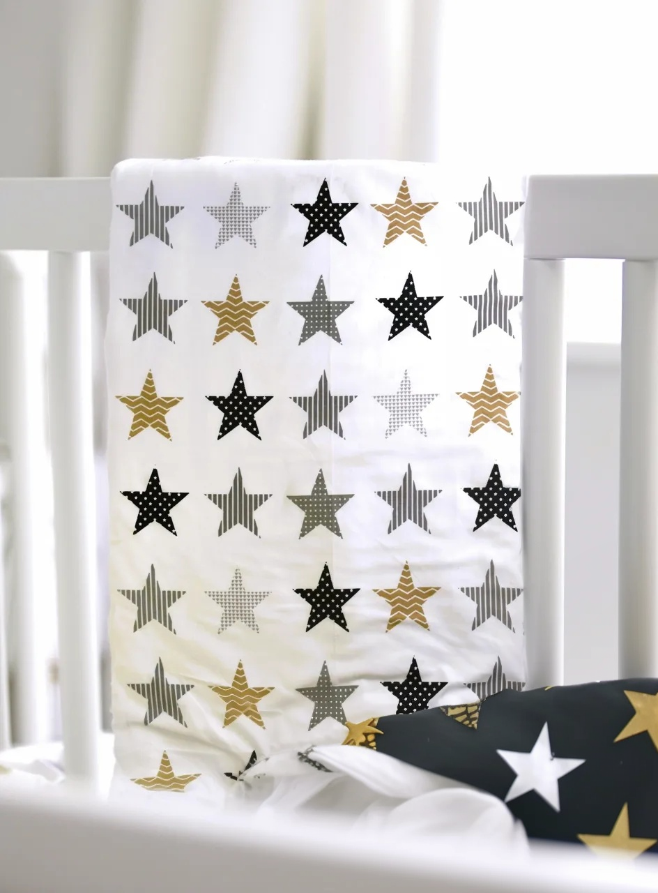 Floaties in the Deep End Fitted Crib Sheet